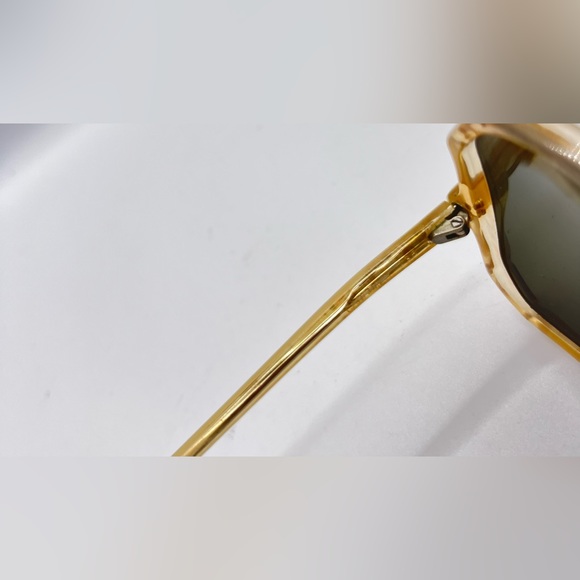 Vintage Tura 616 Beige Oval Sunglasses Frames Only - Picture 8 of 8